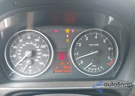 2009 BMW 328I z USA, uszkodzony, nr VIN WBAPH77549NM47249